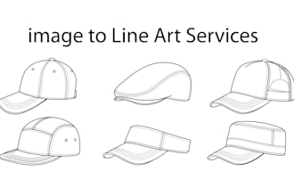 image to line art vector tracing,