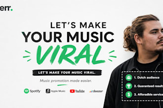 secure radio airplay on 125 dutch college radio mixshow stations
