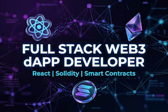 build a full stack web3 dapp and smart contract