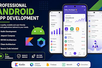 build your android app in kotlin