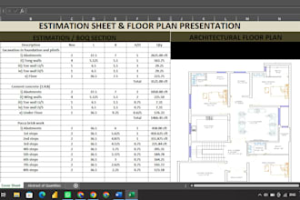 provide accurate material takeoff and construction boq estimation