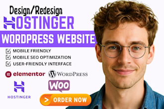 design hostinger website wordpress website design hostinger website redesign