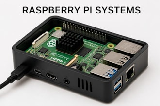 design raspberry pi systems, circuit design, microcontroller and esp32 firmware