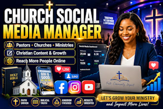 manage social media for pastors churches and christian ministries