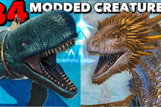 create a ark survival ascended creature mod