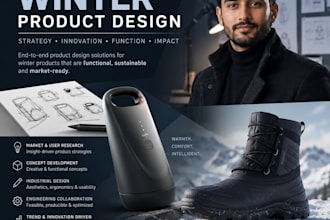 design strategic winter products with professional industrial design solutions