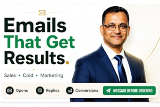 write high converting sales and cold email copy