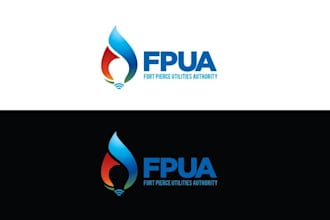 design public utility company logo