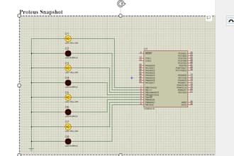 do coding and designing of your atmega simulation