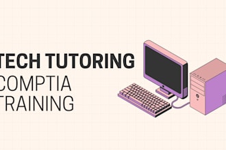 tutor you for comptia a, network, or security certifications