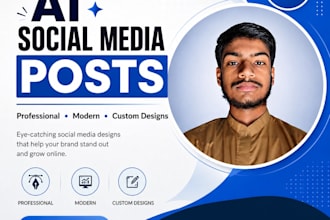 create professional ai social media posts and ad designs