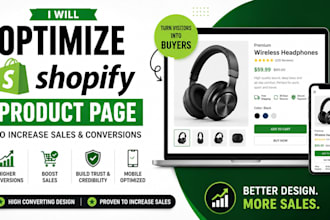 optimize your shopify product page for more sales