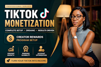 do complete tiktok monetization and creator rewards program setup