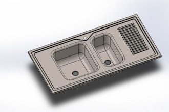 create your sheet metal design, metal fabrication part and production drawing