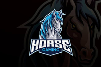 do horse logo design
