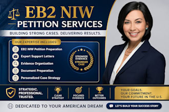 create uscis business plan, petition letter, expert opinion for eb2 niw, e2 visa