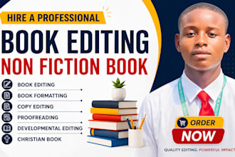 developmental editor memoir non fiction christian book novel proofreader