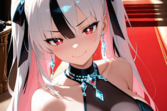 create custom anime sfw or nsfw ai art, waifus and oc