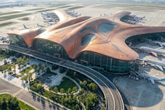 create 2d, 3d airport scenery, terminal layout, signage render in msfs 20,24