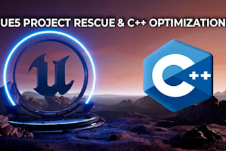 rescue your ue5 project with professional cpp and blueprints
