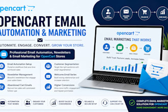 setup opencart automation email opencart newsletter opencart email marketing