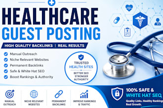 create health backlinks from high da health blogs