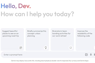 build a custom ai chatbot using react and google gemini API