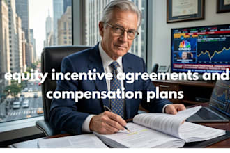 draft startup equity incentive agreements, compensation plans