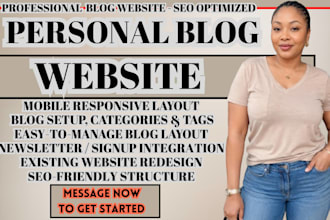 personal blog website wordpress blog website lifestyle website personal brand