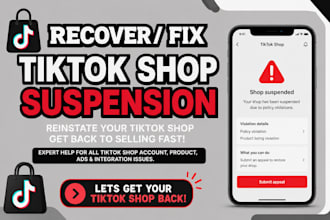 appeal tiktok shop fix product listing fix shop suspension tiktok appeal