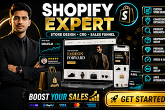 create a high converting shopify landing page and optimize cro