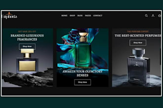 build a luxury perfume shopify store that attracts customers and drives sales