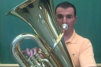 record trumpet, trombone, flugelhorn, cornet,french horn, tuba and sousaphone