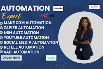 automation expert for n8n, makecom, zapier and ai agents
