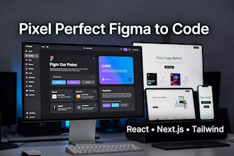 convert figma to react with pixel perfect responsive design