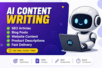 write unique ai assisted articles and content