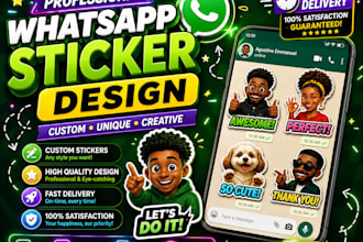 create custom animated whatsapp stickers