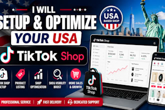 setup and optimize your USA tiktok shop