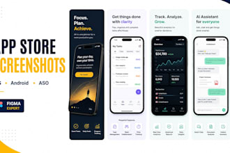dynamic app store screens, aso design screenshots, ios preview feature graphic