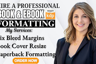 fix rejected book cover kdp interior design, fix margin bleed, resize for amazon