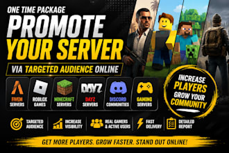 fivem server promotion roblox dayz discord gaming minecraft dayz promotion