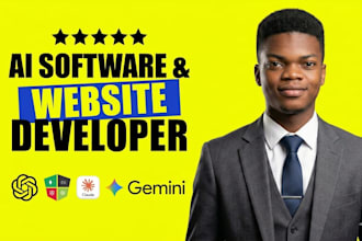 develop ai agents, ai chatbot, ai software and llm development