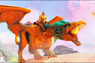 create ark survival evolved creature mod, ark survival mod, unreal engine 4 nd 5