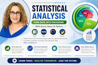 perform statistical data analysis with spss, stata, or python