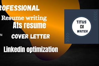 write a job winning resume, CV and cover letter