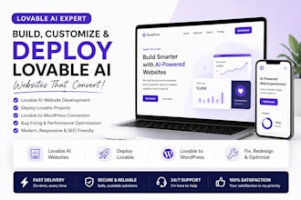 build lovable ai website, deploy lovable app, lovable dev or clone to wordpress