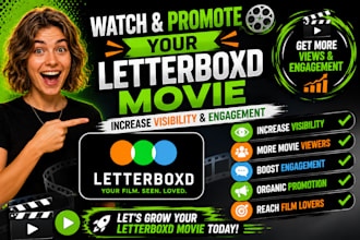 promote your letterboxd film for more exposure and engagement