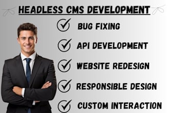 build a  custom headless wordpress website using js