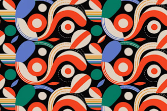 seamless pattern, pattern design, textile design