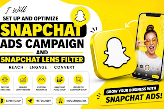 set up approval snapchat snapchat ads campaign management snapchat lens filters